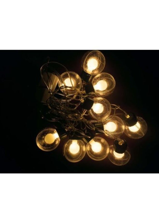 "Light bubbles: Crystal ball string lights for a modern atmosphere. " - Image 2
